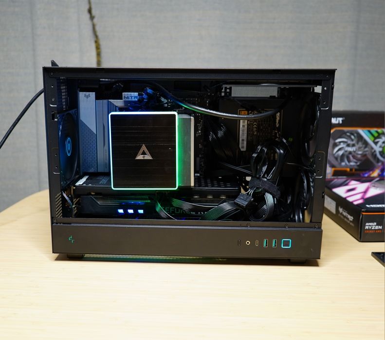 Геймърски компютър | RTX 3070Ti | Am5 | Ddr5 low profile | B850 | Stealth Build