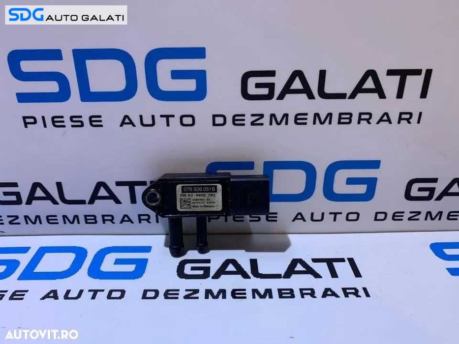 Senzor Presiune Gaze Catalizator Volkswagen Tiguan 2.0TDI CFFA CFFB CFFD CFGB CFGC 2012 - 2018 Cod 076906051B [D0486]