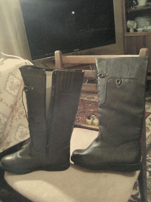 Сапоги  новые зимние импортные