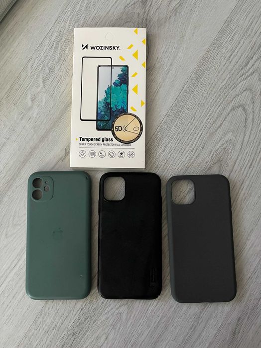 3 huse plus folie Iphone 11