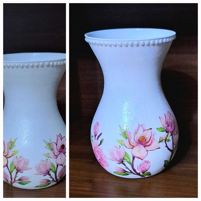 Vază lucrată manual