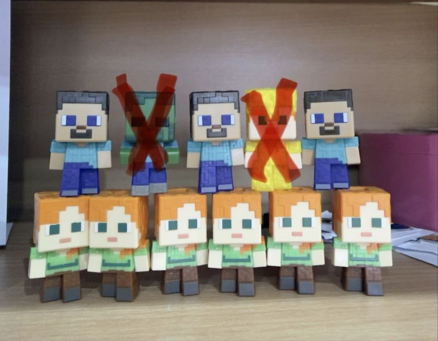 Продам фигурки minecraft