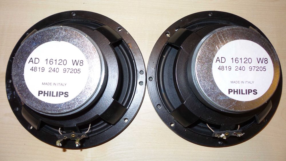 Difuzoare Philips 60W RMS / 8 ohm / 16.5 cm / AD16120W8