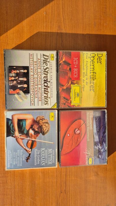 Vand 35 CD muzică clasică mixta de colectia Deutsche Grammophon