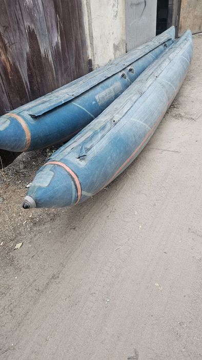 Балоны парусного катаморана АЛЬБАТРОС