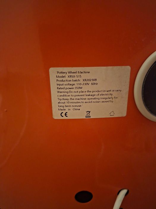 Професионално грънчарско колело XRSX-515 – ново