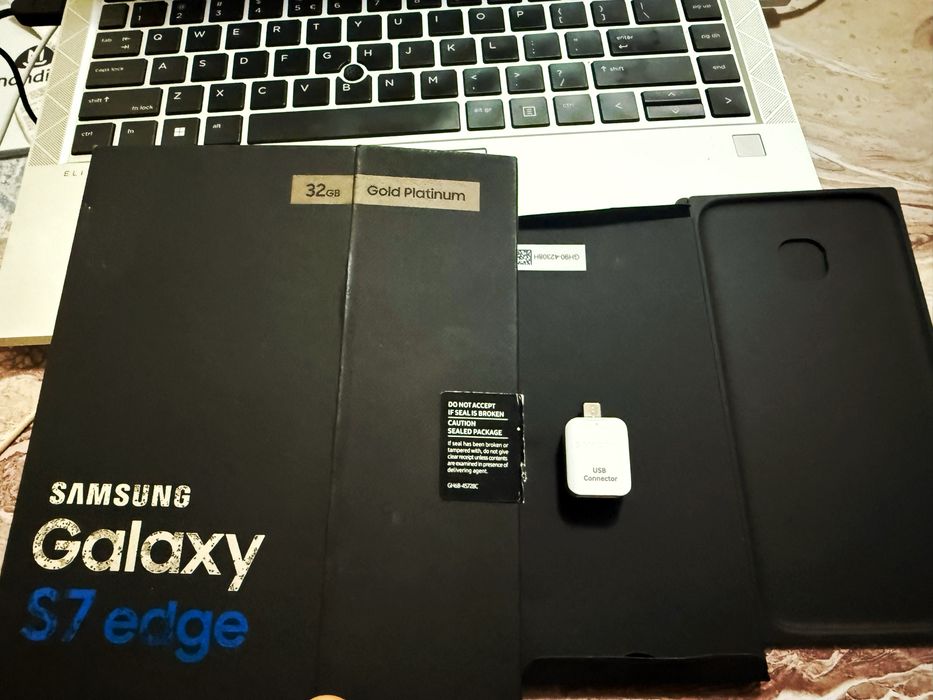 Samsung Galaxy S7 Gold Platinum, 32GB – Stare bună, FULL BOX + Accesorii