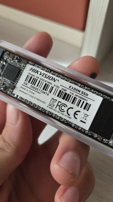Hikvision E100N SSD 512 GB накопитель