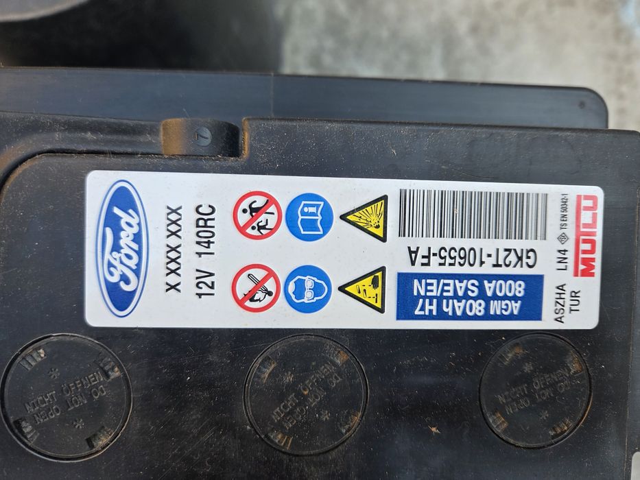 акумулатори AGM 80 AH,800A