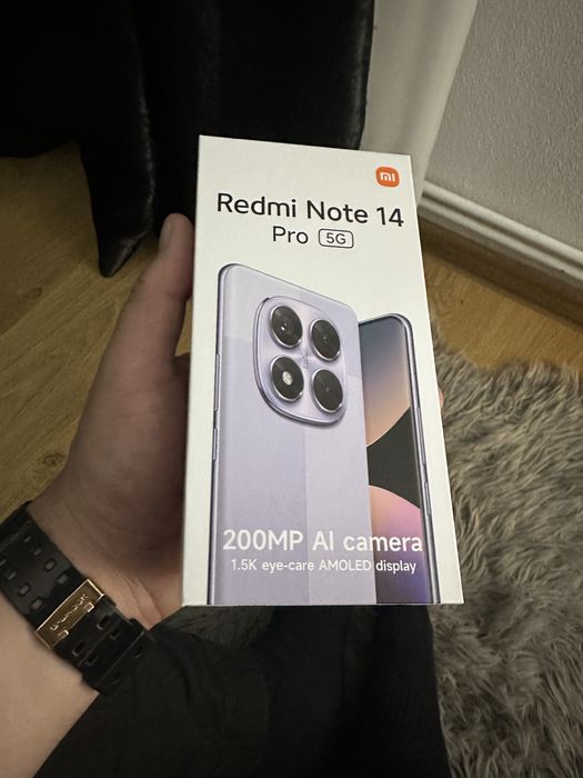 Vand Redmi Note 14 Pro Nou Desigilat 650 Lei