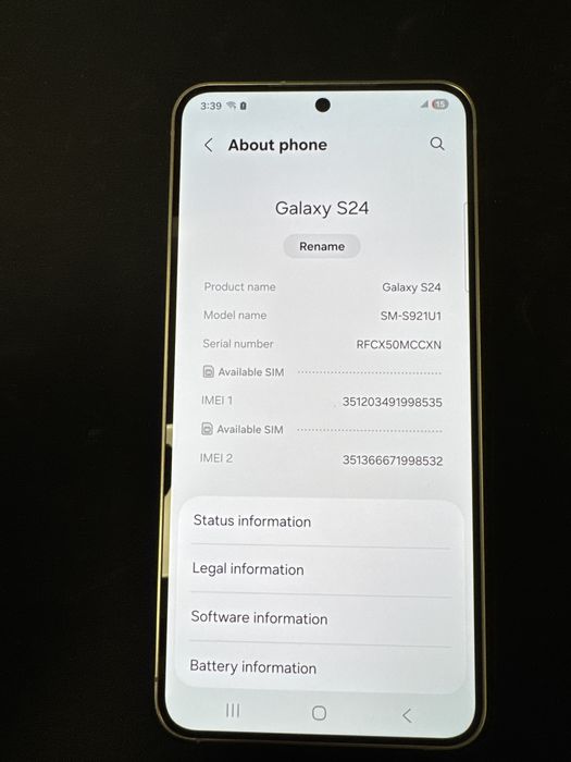 Samsung Galaxy S24 5G Dual Sim 128GB ID-XXL6346