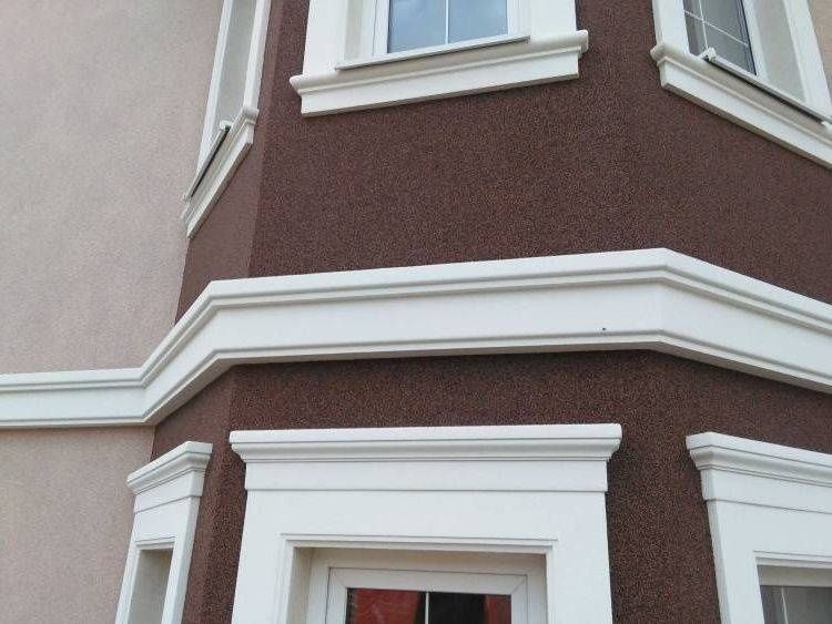 Облицовка дома из пенопласта