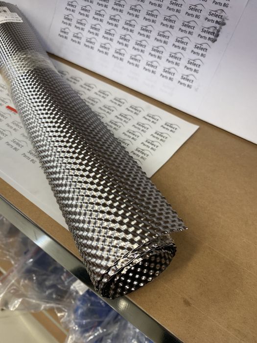 Термо Изолация термо щит неръждавейка 0.1мм 500х1000мм tt-214