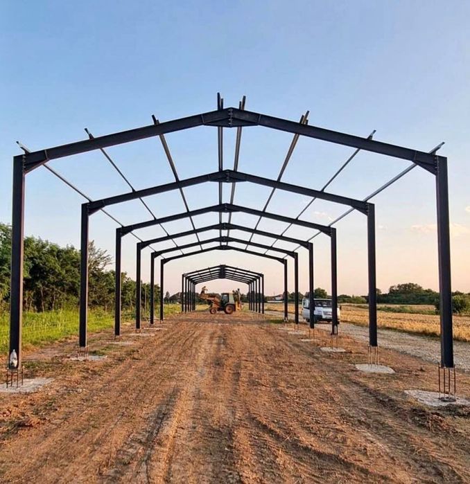 Vand structura metalica 10x10x4h ideală pt vulcanizare