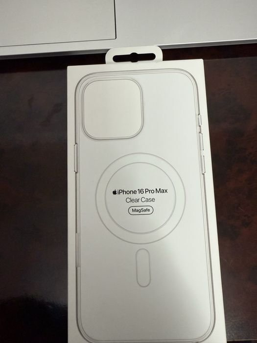 Оригинальный чехол Clear case Magsafe для Iphone 16 pro max