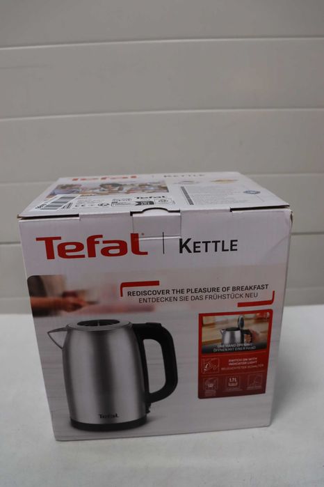 Tefal KI1R0DE0 Електрическа кана от неръждаема стомана 1.7 л, 2200 W, бързо кипване, автоматично изключване