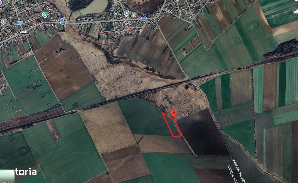 GRADISTEA - Sat Sitaru, teren agricol 11.961mp, ideal investitie