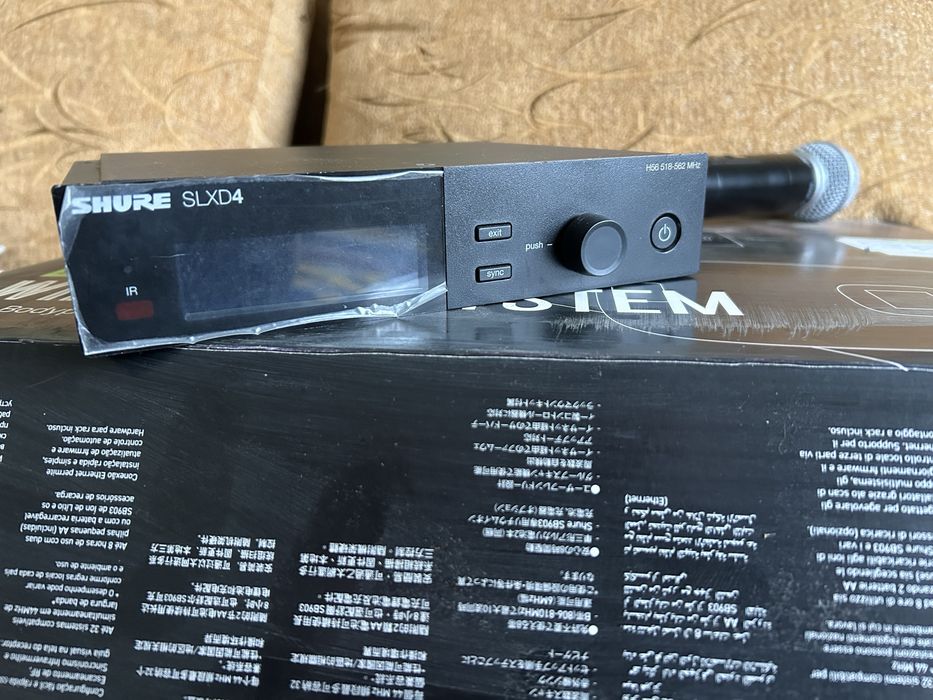 Shure SLXD24E  Sm58 H56