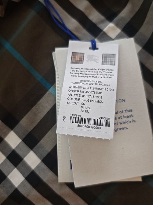 Cămașă Burberry 100% originala