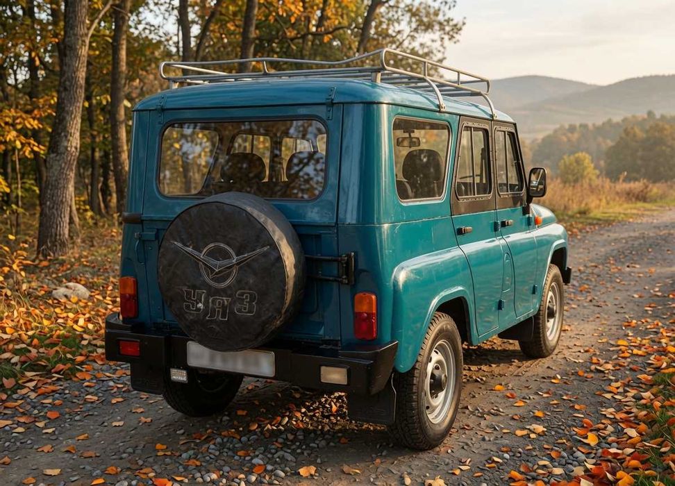 УАЗ 3153 4WD клиренс 220 мм для леса, гор, охоты