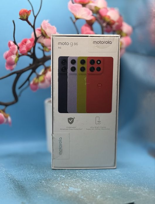 НОВО!!! Motorola g86 Power, Dual SIM, 256GB, 12GB RAM, 5G, PANTONE Spellbound (dark blue)