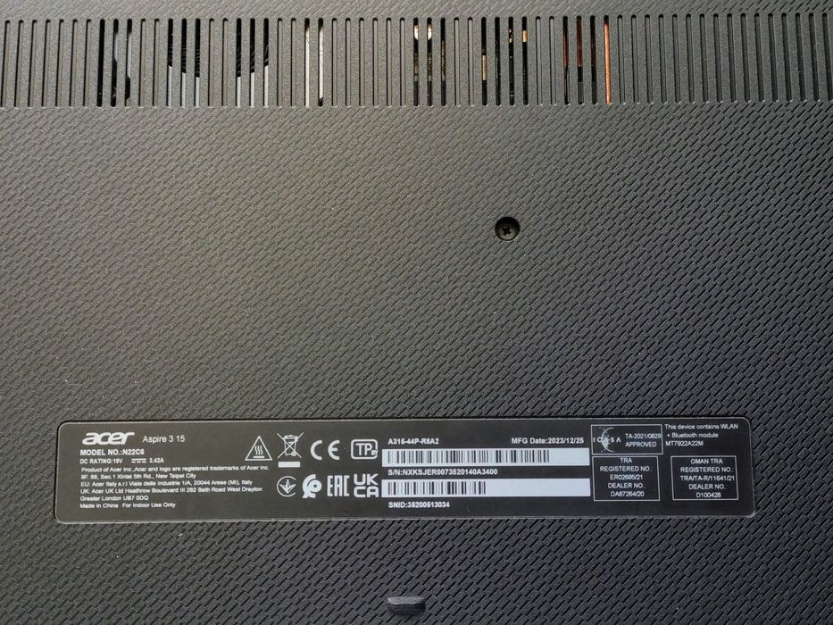 Ноутбук Acer Aspire 3 15.6"