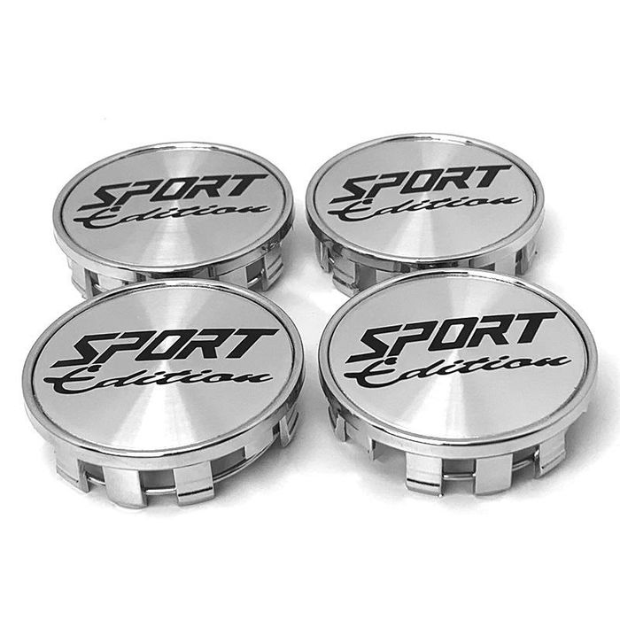 капачки за джанти sport универсални сребристи или черни 60мм / 58 ...