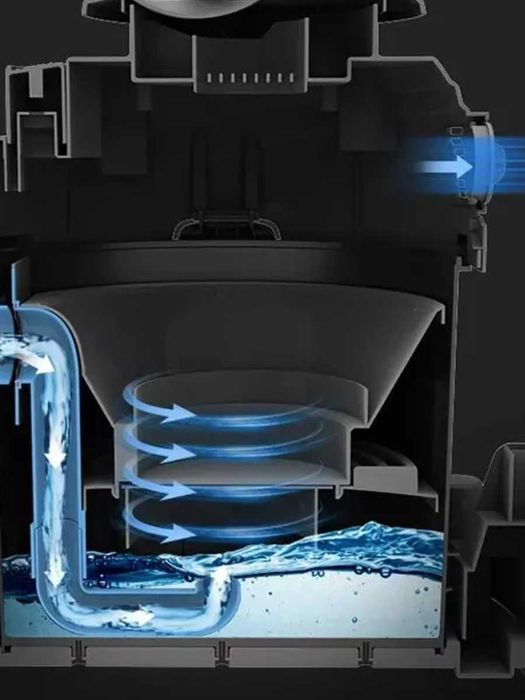 Пылесос с аквафильтром от немецкой компании UAKEEN.