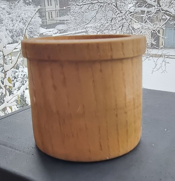 Дървени вази- ръчна изработка