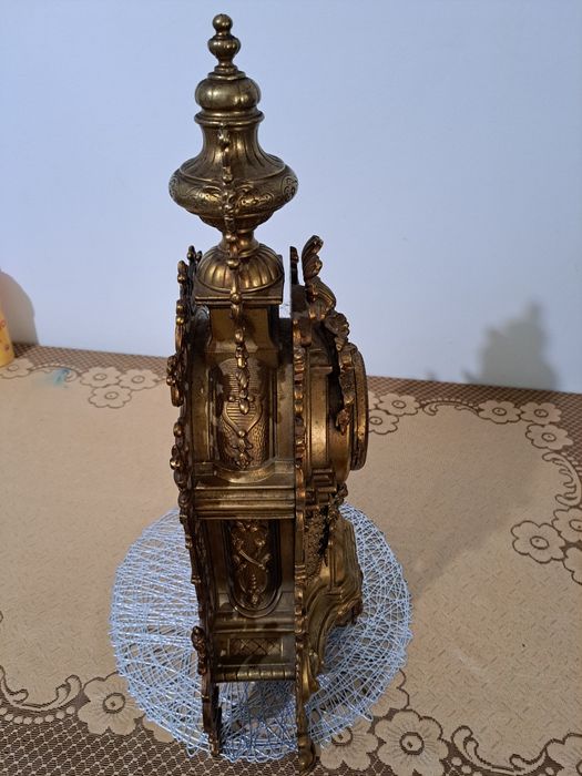 Ceas FRANZ HERMLE IMPERIAL BAROQUE 8 days Alamă/Bronz 8 DAY Clock 1982