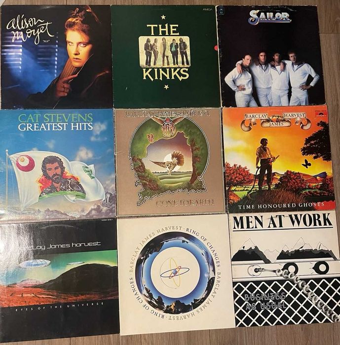 Грамофонни плочи, LP, Vinyl - западна преса