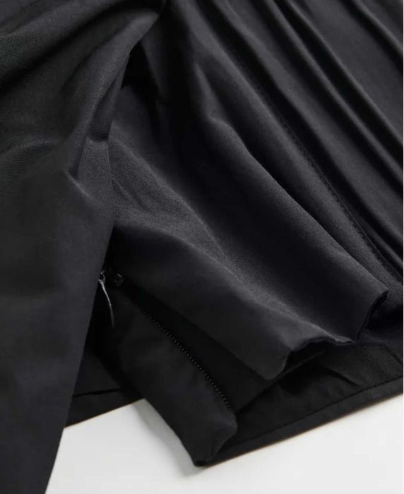 Новая укороченная рубашка /топ с пышными рукавами H&M, размер L(48/52)