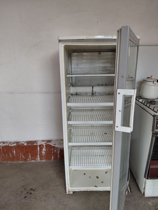 Витринный холодильник бирюса