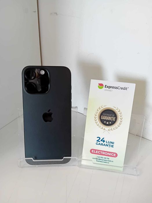 iPhone 16 Pro Max 256Gb 92% bateria (Ag33 Metalurgie b28005) Garantie 2 ani