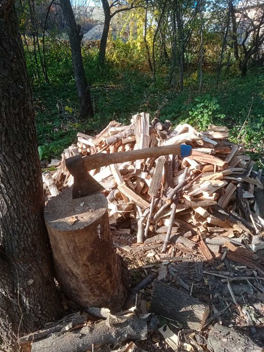 Дрова в мешках продам