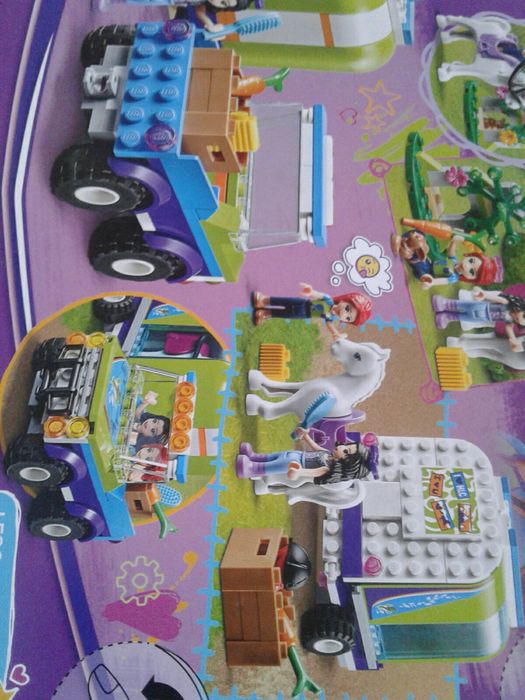 Super set Lego Friends Remorca pentru cai a Miei, 41371, nou, sigilat