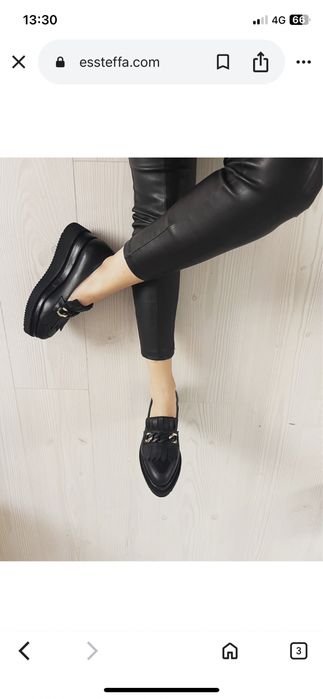 Vand pantofi piele de la Esstefana