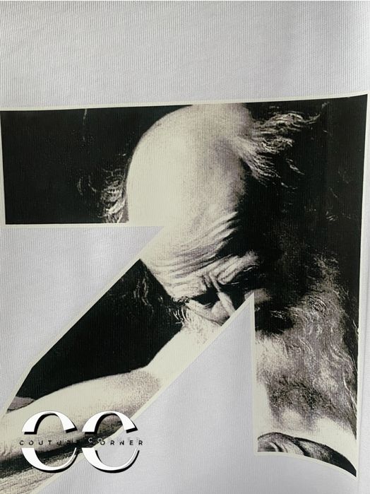 Tricou OFF-White • Calitate TOP • Caravaggio Arrows Over White/Black