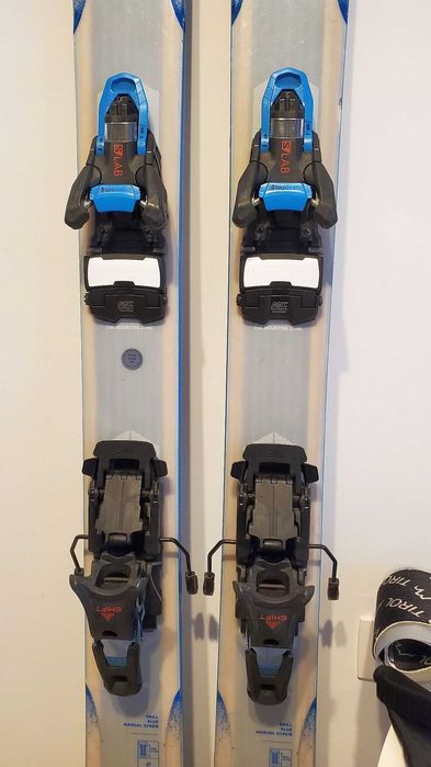 Ski AllMountain Tura - Salomon Explore 95, 169cm, Salomon Shift MNC 13
