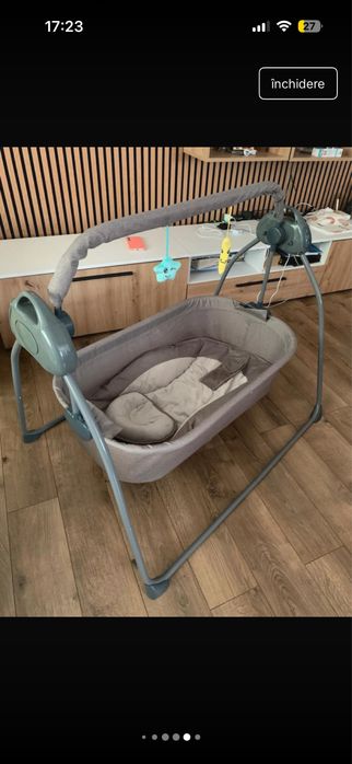 Pătuț electric/leagăn bebeluși