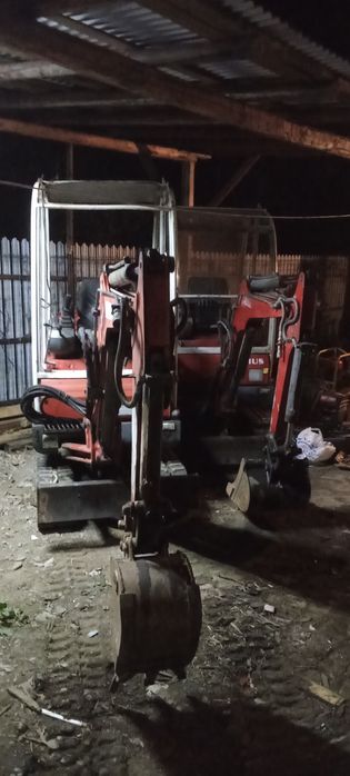 Miniexcavator kubota u 25 Nou.Neuson Komatsu 1, 5 t