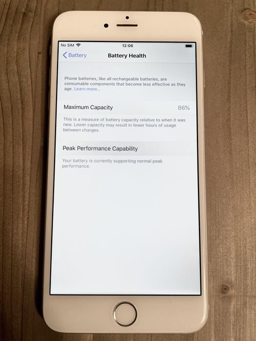 iPhone 6 plus 16Gb, Space Gray. Оригинална кутия и слушалки