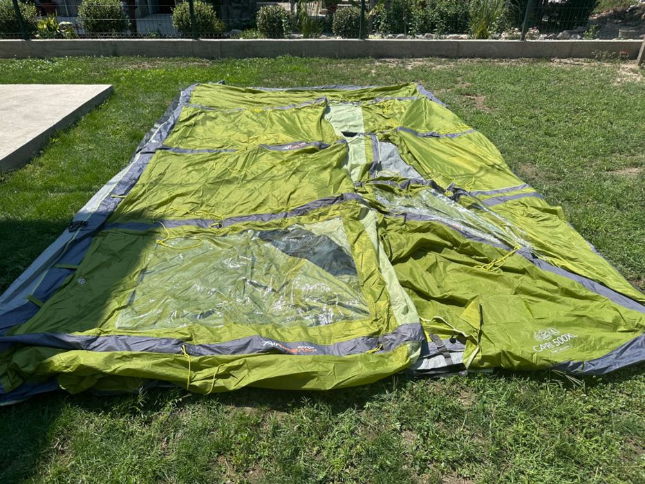 Vango Capri 500 XL 5+ местна палатка в много добро състояние.