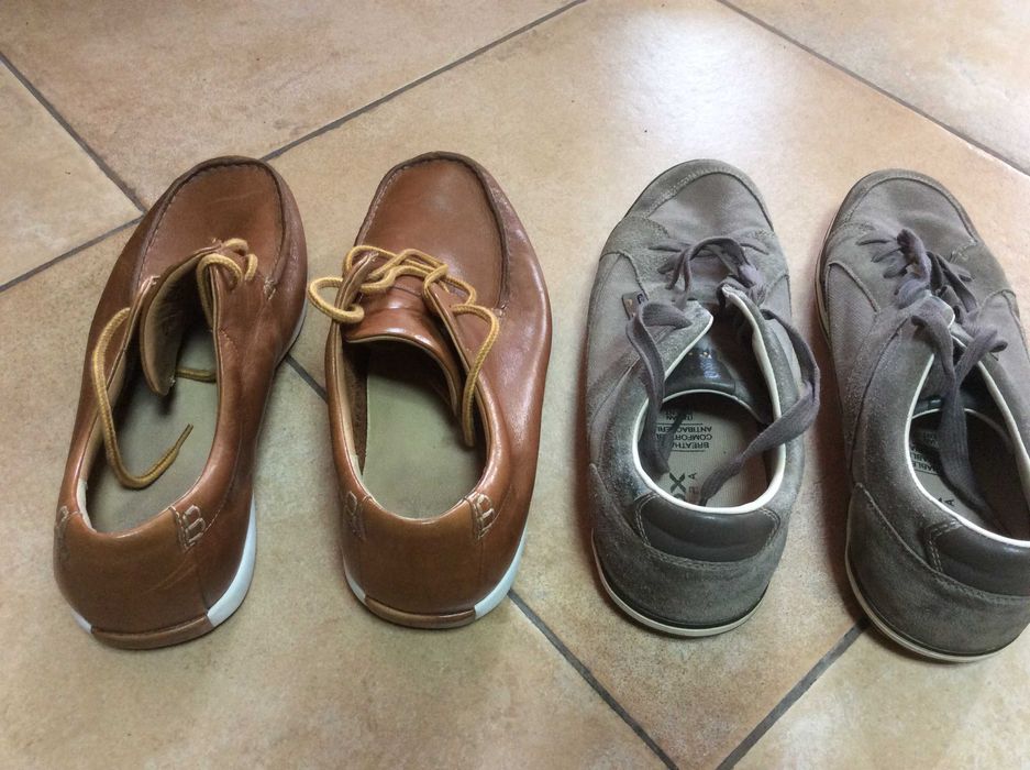 Нови оригинални обувки Clarks , Geox  номер 43.