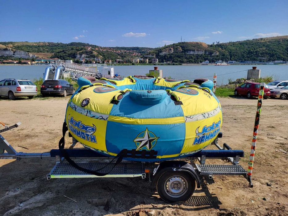 Tractabila jet ski, barca, jobe 118 mammoth  profesional  5 pers.