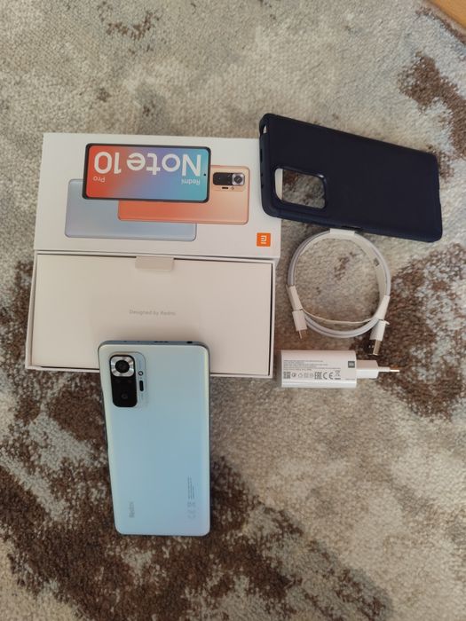 Xiaomi redmi note 10 pro - full box, stare excelentă