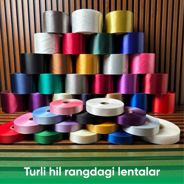 lenta pechat sovg’a lenta satin lenta подарочная лента