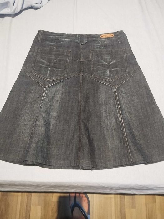 дънкова пола -Л размер