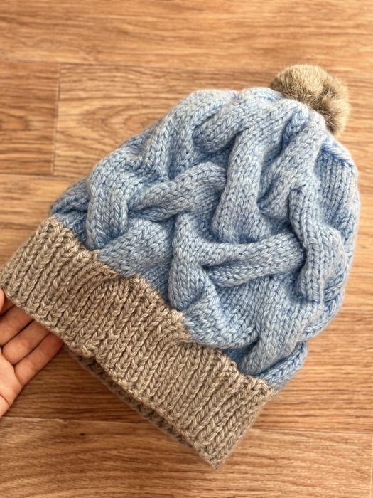Шапка вязанная осень-зима