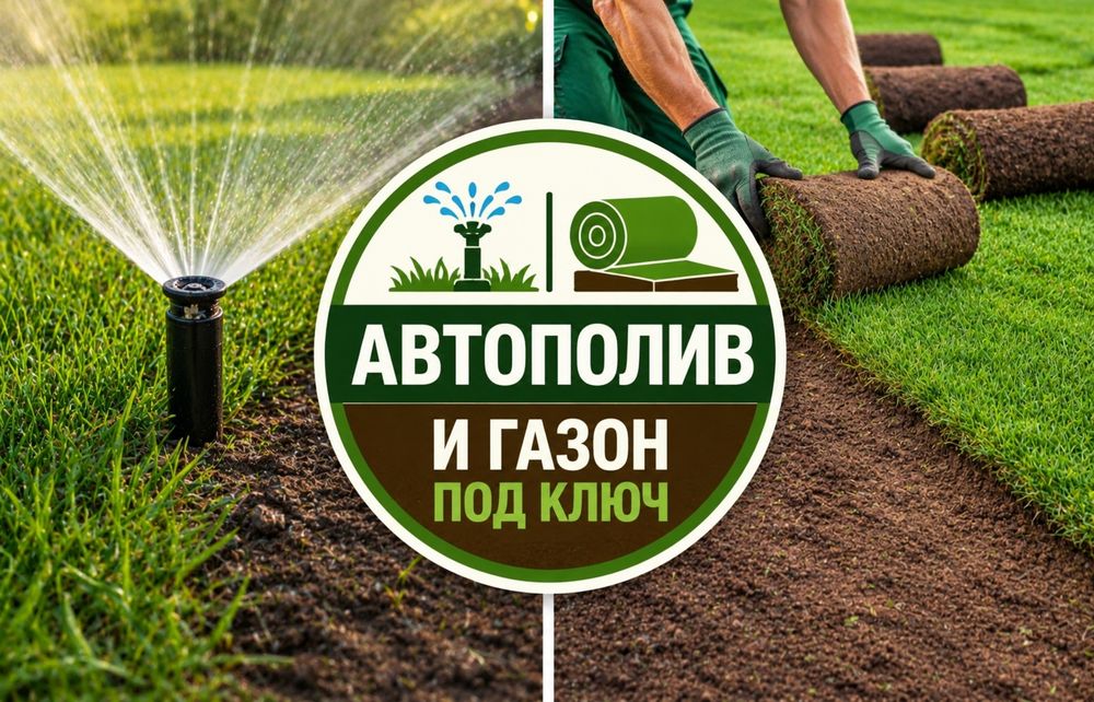 Автополив под ключ гарантия